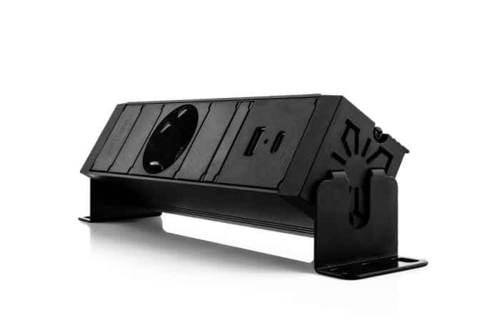 Filex Desk Up® - 1x 230v, 1x USB A+C Charge (5.0V - 3.1A - 15.5W) - Zwart - Afbeelding 4
