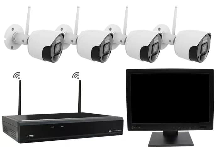Draadloos camerasysteem met scherm EASY 4